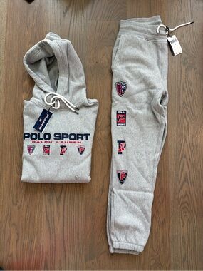Polo by Ralph Lauren Grey Sport Sweatsuit